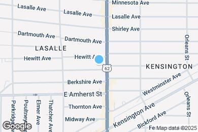 Map image of the property - 320 Stockbridge Ave