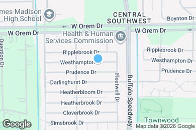 Map image of the property - 3803 Westhampton Dr