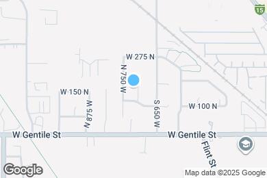 Map image of the property - 143 N 700 W
