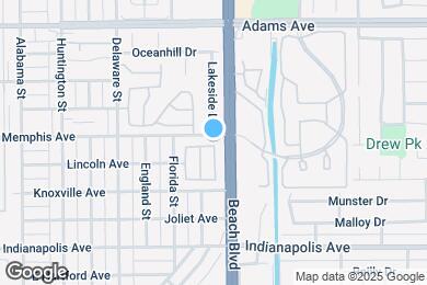 Map image of the property - 781 Seadrift Dr