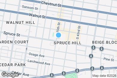 Map image of the property - 4439 Spruce St