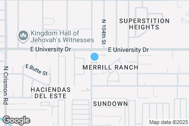 Map image of the property - 326 N 103rd Pl