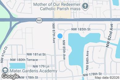 Map image of the property - 18311 NW 86th Ave