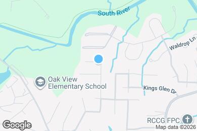 Map image of the property - 3057 N Oak Ct