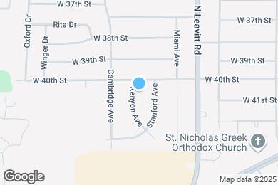 Map image of the property - 4025 Kenyon Ave