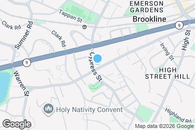 Map image of the property - 279 Walnut St