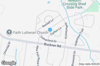 Map image of the property - 2109 Carlton Ln