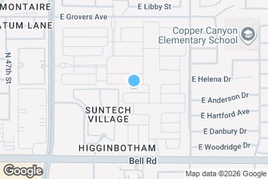 Map image of the property - 5036 E Campo Bello Dr