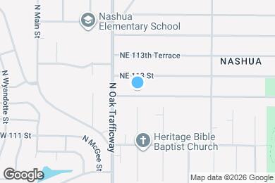 Map image of the property - 418 NE 112th Terr