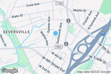 Map image of the property - 1723 Cannon View Ln