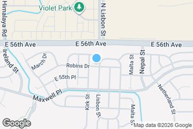 Map image of the property - 5561 N Lisbon St