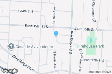 Map image of the property - 3508 Harvard St