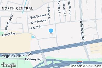 Map image of the property - The Palms Apartments