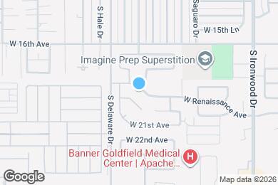 Map image of the property - 2199 W Renaissance Ave