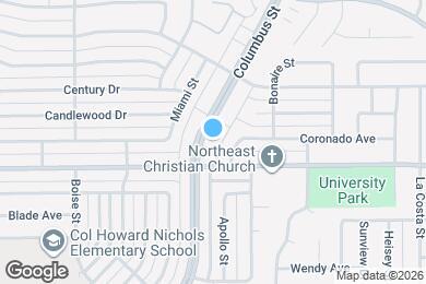 Map image of the property - 4231 Columbus St