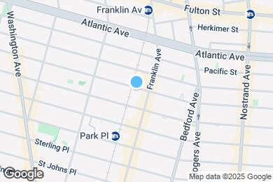 Map image of the property - 892 Bergen St