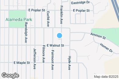 Map image of the property - 427 Franklin Ave