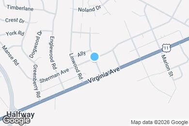 Map image of the property - 903 Harwood Rd