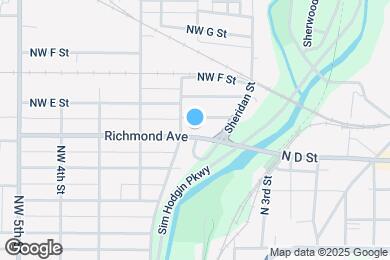 Map image of the property - 38 Richmond Ave