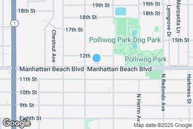 Map image of the property - 1427 Manhattan Beach Blvd