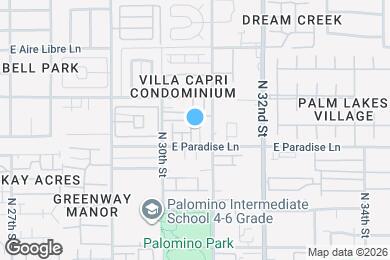 Map image of the property - 16231 N 30th Terrace