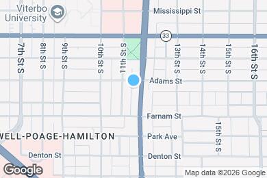 Map image of the property - 1214 West Ave S