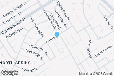 Map image of the property - 2826 Fern Hill Dr