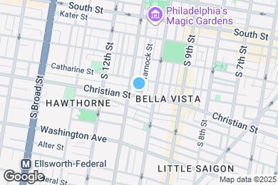 Map image of the property - 1025 Christian St