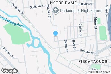 Map image of the property - 25 Blucher St