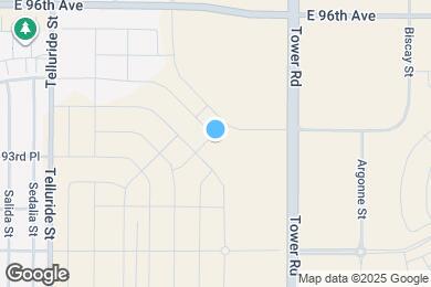 Map image of the property - 18338 E 93rd Pl