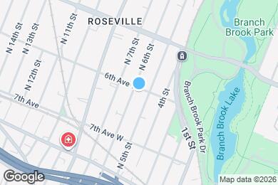 Map image of the property - 244 6th Ave W