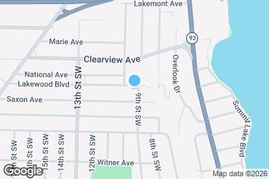 Map image of the property - 760 Lakewood Blvd