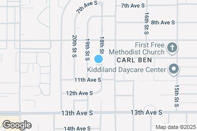 Map image of the property - 1009 18th St S