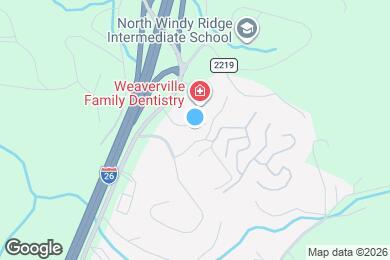 Map image of the property - Creekside at Weaverville