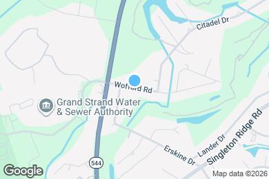 Map image of the property - 110 Wofford Rd