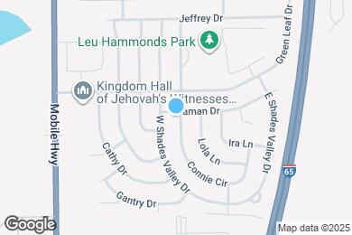 Map image of the property - 5302 Connie Cir