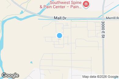 Map image of the property - 841 S Scarlet Oak Ln