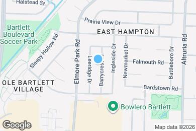 Map image of the property - 3075 Barrycrest Dr