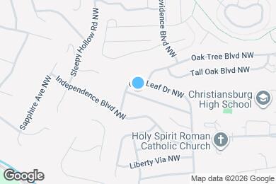 Map image of the property - 545 Silver Leaf Dr