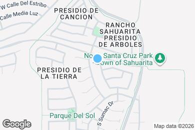 Map image of the property - 14430 S Camino Tierra Monte