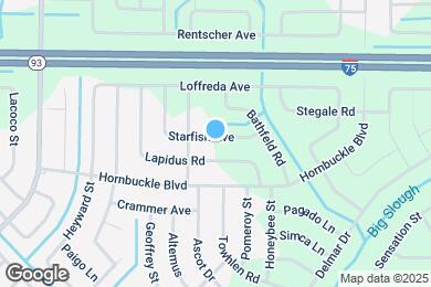 Map image of the property - 6429 Starfish Ave