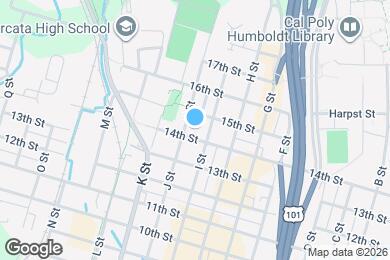 Map image of the property - 950 14th St