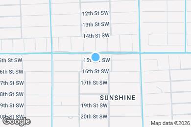 Map image of the property - 3811 15th St SW