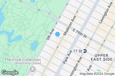 Map image of the property - 16 E 77th St