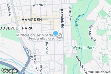 Map image of the property - 3417 Chestnut Ave