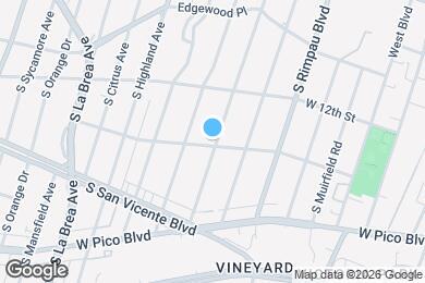 Map image of the property - 1265 Keniston Ave
