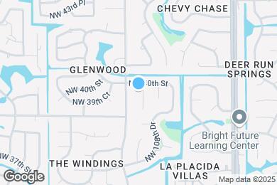 Map image of the property - 3980 NW 109th Ave