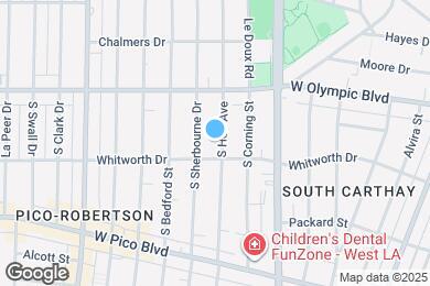 Map image of the property - 1055 S Holt Ave