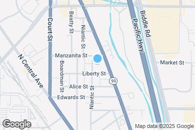 Map image of the property - 1116 Niantic St