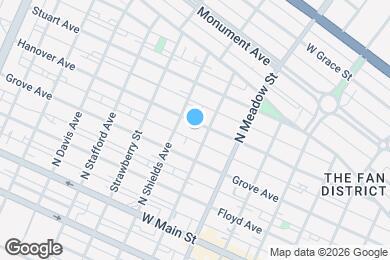 Map image of the property - 2111 Hanover Ave